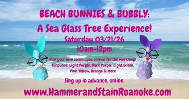 03/21/26 (Saturday) Beach Bunnies & Bubbly! 10am - 12pm