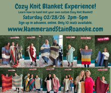 02/28/26 (Saturday) Cozy Knit Blanket Experience! 2pm - 5pm