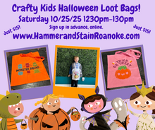 10/25/25 Crafty Kids Halloween Loot Bags! 1230pm - 130pm