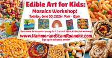 06/24/26 (Wednesday) Edible Art for Kids: Sweet Treat! 9am - 12pm