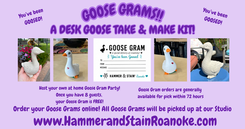 Goose Grams! (Desk Goose Take & Make Kits)