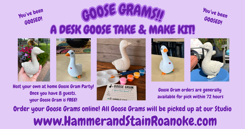 Goose Grams! (Desk Goose Take & Make Kits)