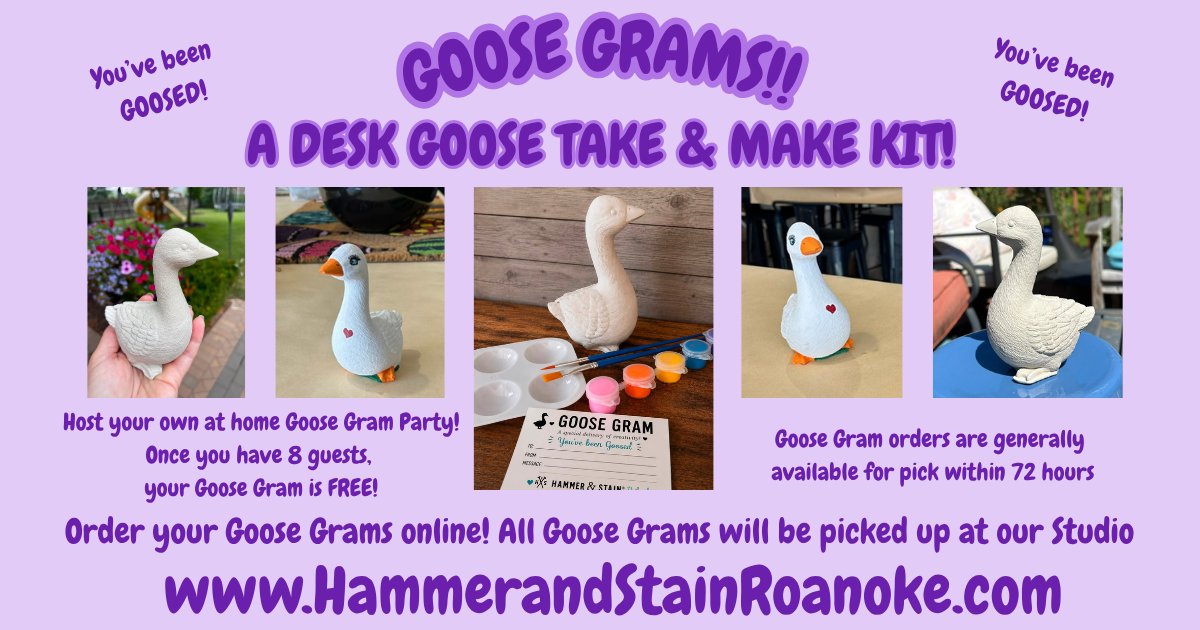Goose Grams! (Desk Goose Take & Make Kits)