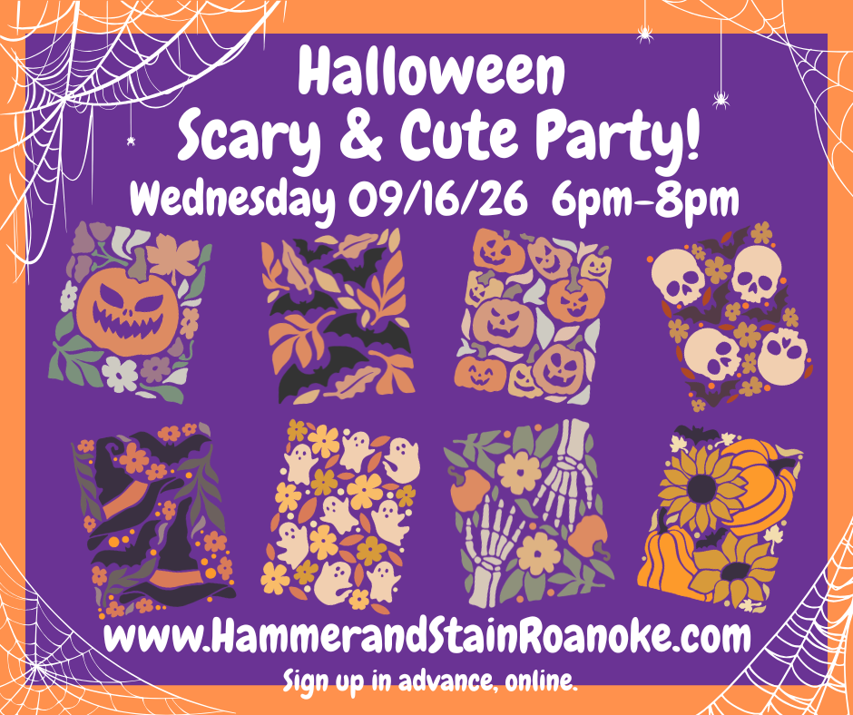 09/16/26 (Wednesday) Halloween Scary & Cute Party! 6pm - 8pm