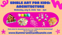 06/24/26 (Wednesday) Edible Art for Kids: Sweet Treat! 9am - 12pm