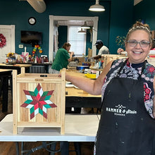 07/25/26 (Saturday) Barn Quilt Planter Experience! 1030am - 1230pm