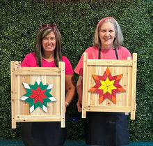 07/25/26 (Saturday) Barn Quilt Planter Experience! 1030am - 1230pm