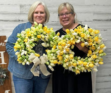 03/07/26 (Saturday) Blossoms & Bellinis: A Tulip Wreath Making Experience! 1030am - 1230pm