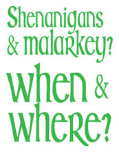 03/16/25 (Sunday) Leprechauns, Shamrocks, Shenanigans & More!! 130pm - 330pm