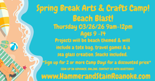 03/24/26 (Tuesday) Spring Break Arts & Crafts Camp! Animal Lovers! 9am - 12pm